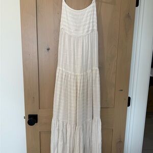 L*Space Striped Cream Maxi Dress